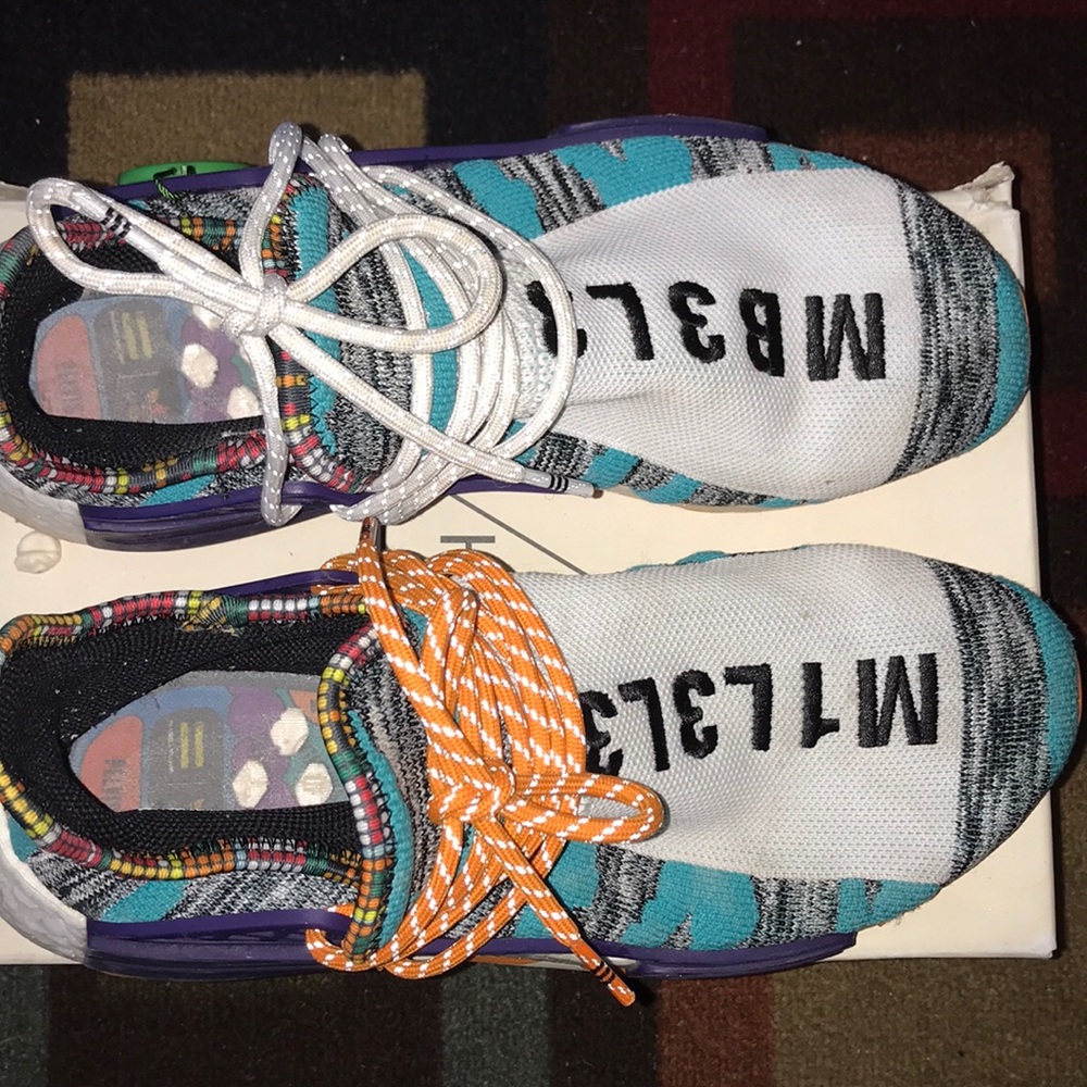Pharrell Williams Solar HU NMD 
“Solar Pack
